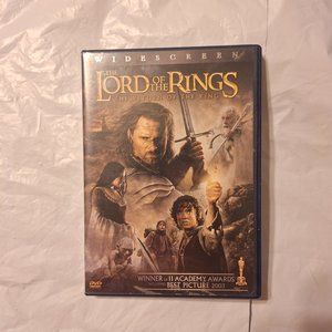 Lord of the rings the return of the kings DVD